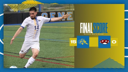 Men's Soccer records first win over Erie CC