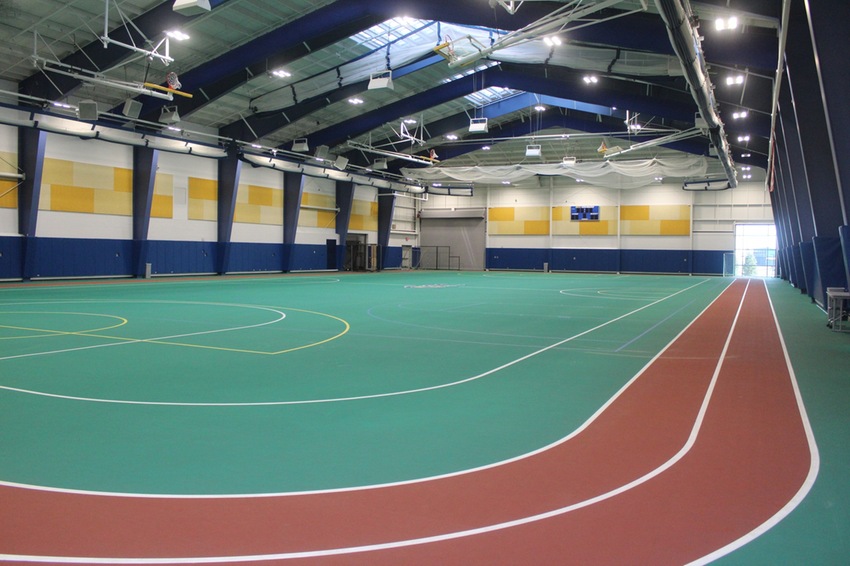 The field house located inside the Richard C. Call Arena