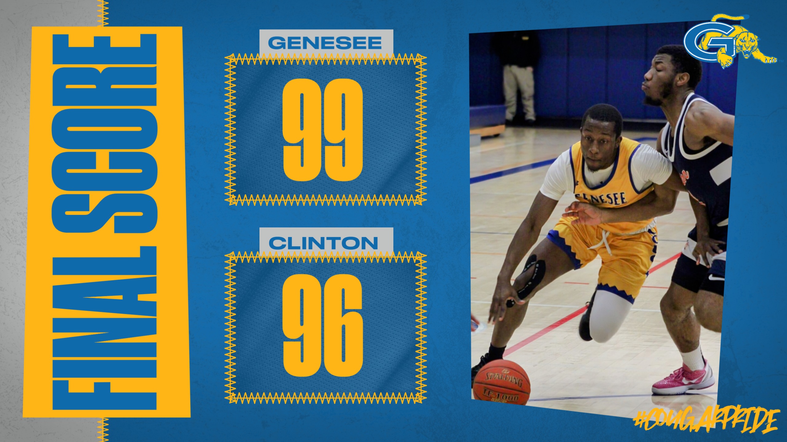 Men&rsquo;s Basketball Defeats Clinton in Overtime