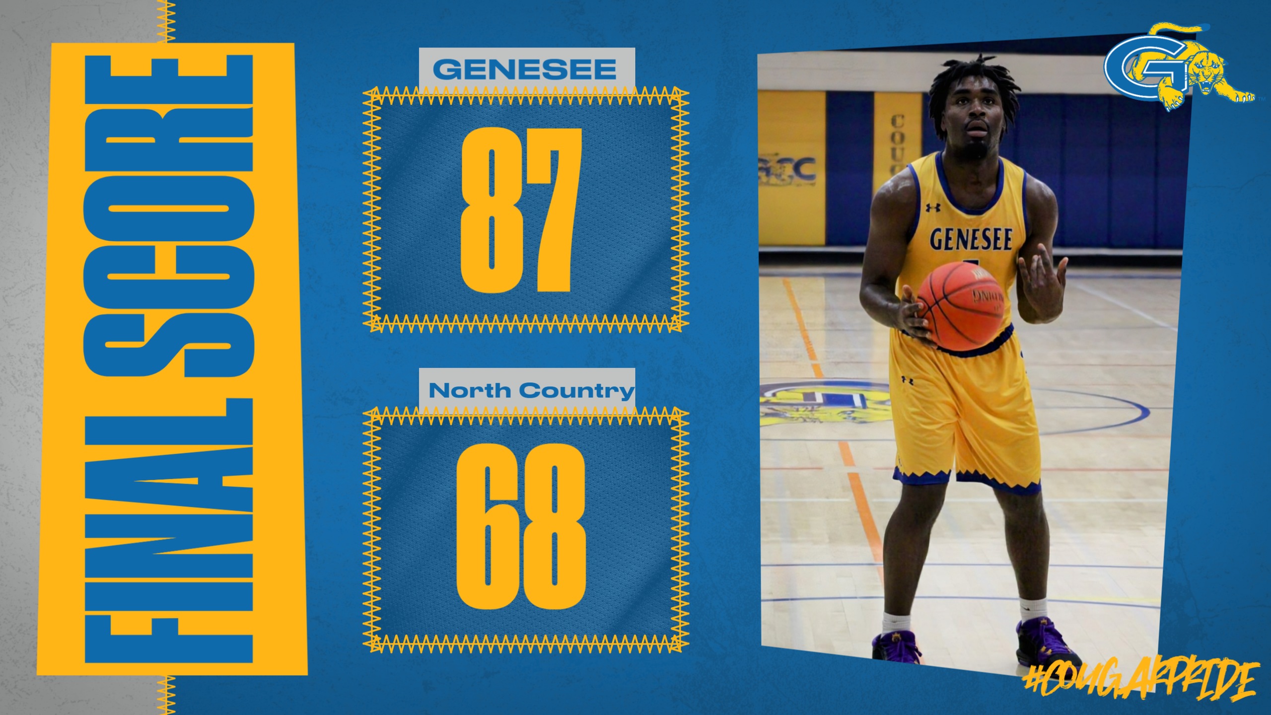 Men&rsquo;s Basketball Defeats North Country