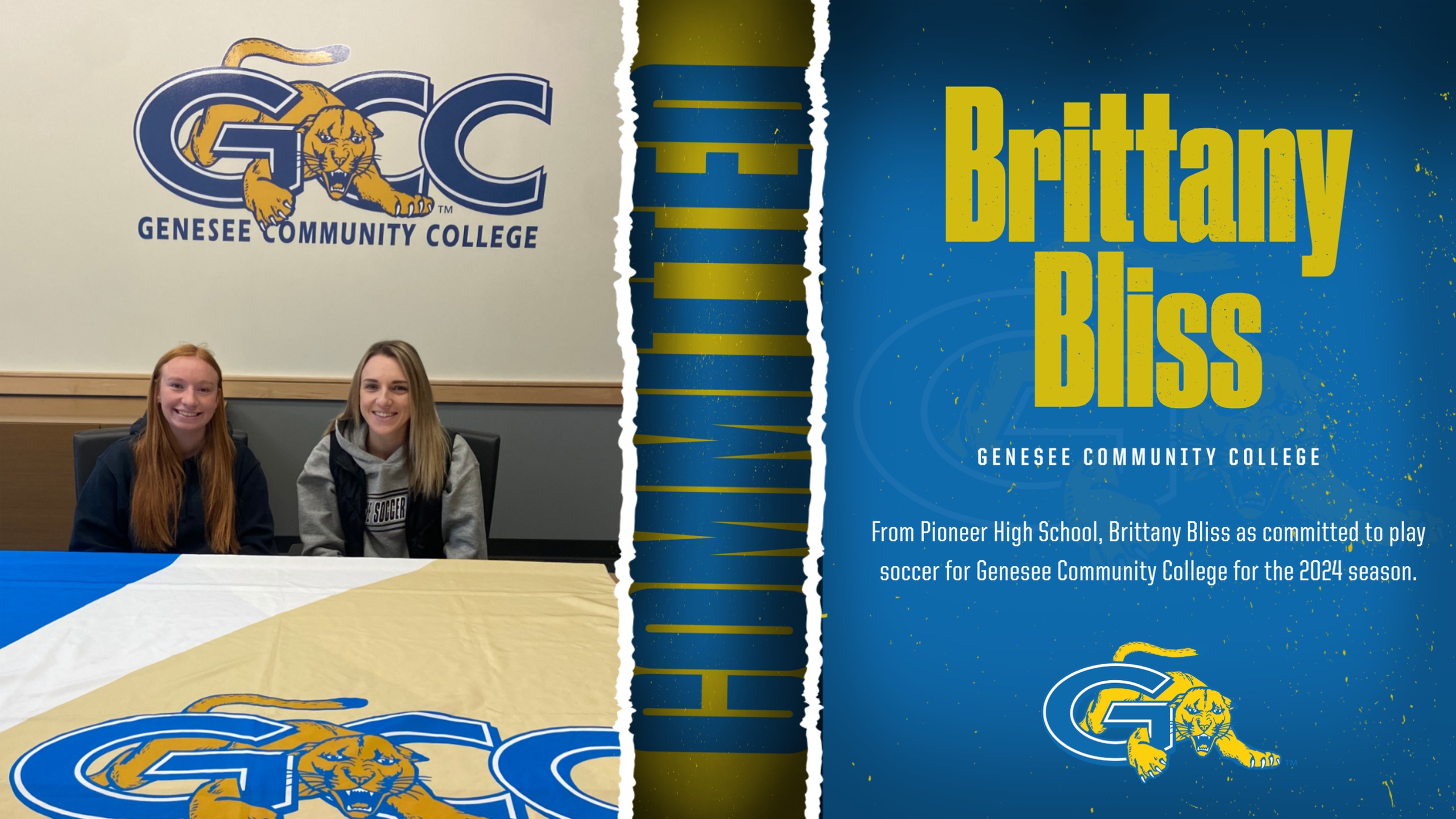Bliss Commits to Genesee Community College