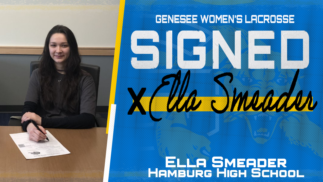 Ella Smeader signs to join GCC Women's Lacrosse