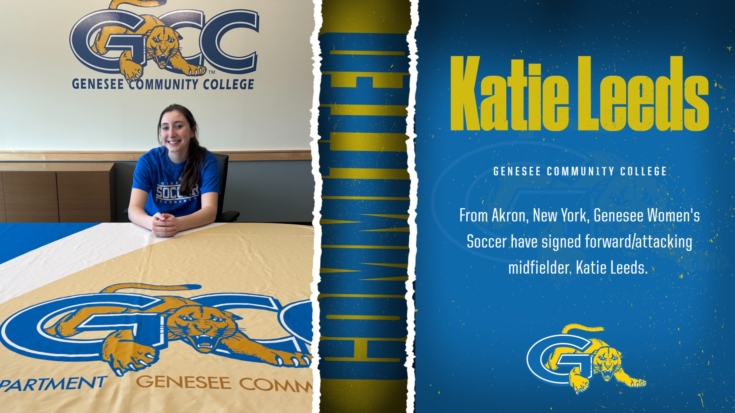 Leeds Signs with Genesee Women's Soccer